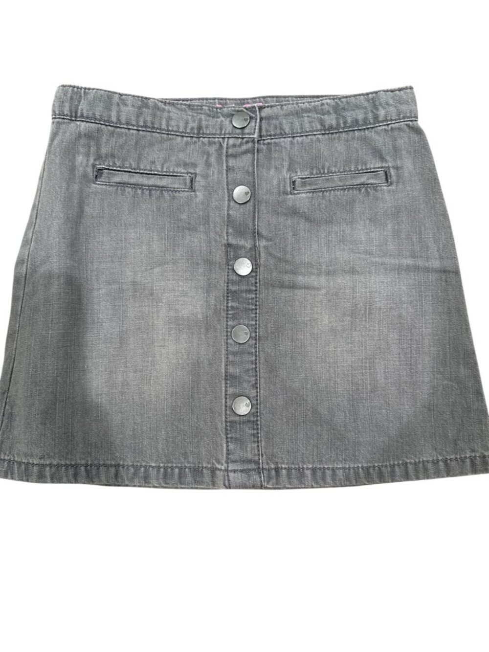 Brand new Children's Place Denim Button Down Denim Skirt, size 6x/7